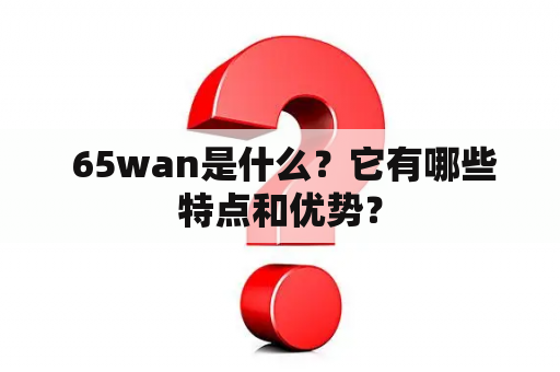  65wan是什么？它有哪些特点和优势？