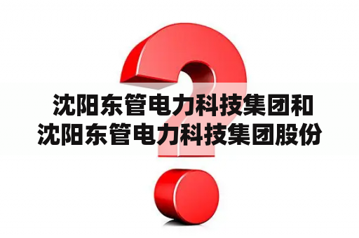  沈阳东管电力科技集团和沈阳东管电力科技集团股份有限公司是同一个公司吗？