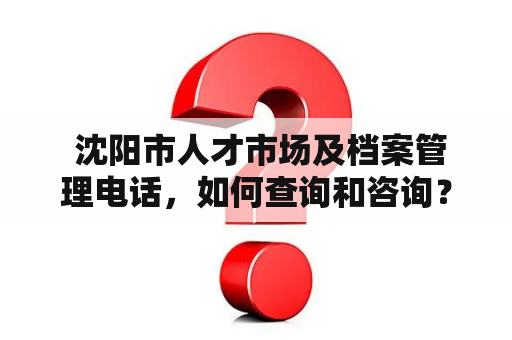  沈阳市人才市场及档案管理电话，如何查询和咨询？