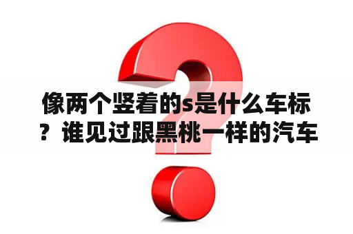 像两个竖着的s是什么车标？谁见过跟黑桃一样的汽车标啊。请问是什么品牌的吗？