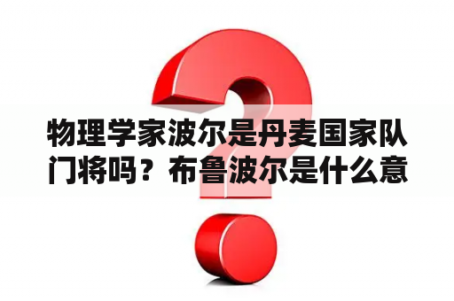 物理学家波尔是丹麦国家队门将吗？布鲁波尔是什么意思？