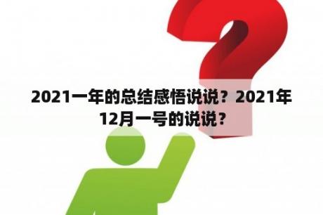 2021一年的总结感悟说说？2021年12月一号的说说？