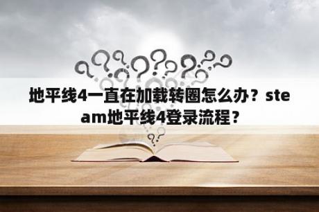地平线4一直在加载转圈怎么办？steam地平线4登录流程？