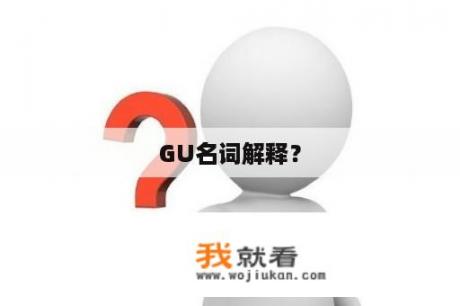 GU名词解释？