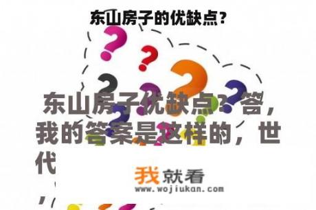 东山房子的优缺点？