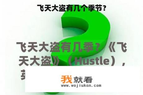 飞天大盗有几个季节？
