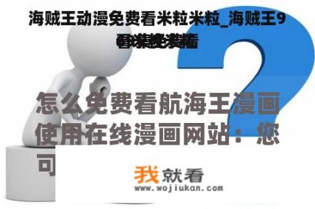 海贼王动漫免费看米粒米粒_海贼王969集免费看
看米粒米粒