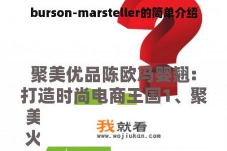 burson-marsteller的简单介绍