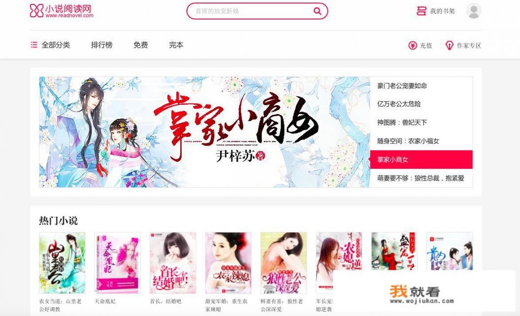 除了起点网之外还有哪些好的网络小说阅读网站，以便我们收集作者数据