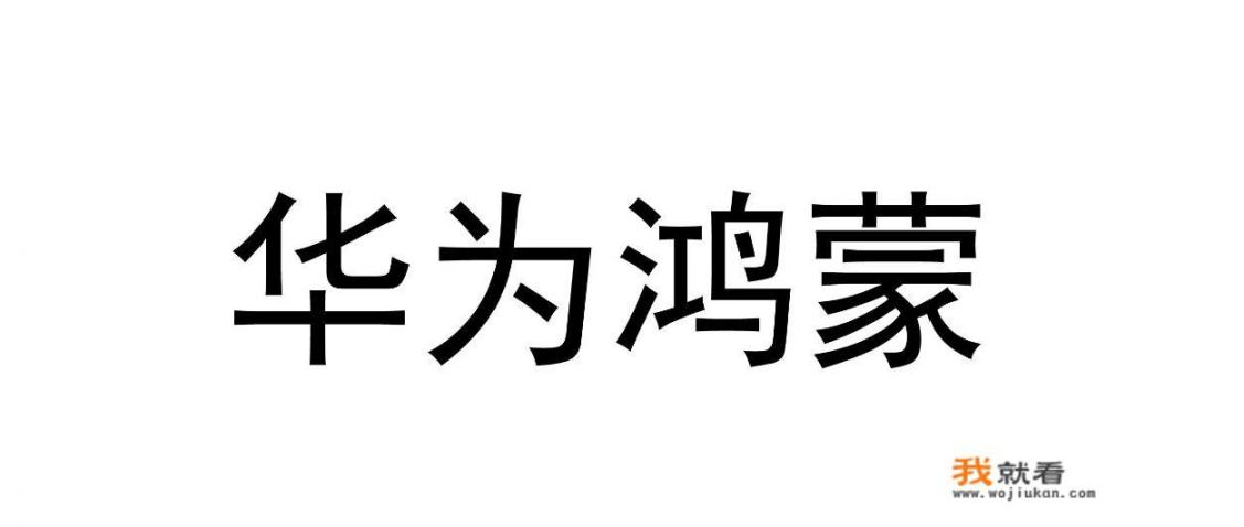 华为OS操作系统来了！最早今秋面市，你会用国产的手机系统吗