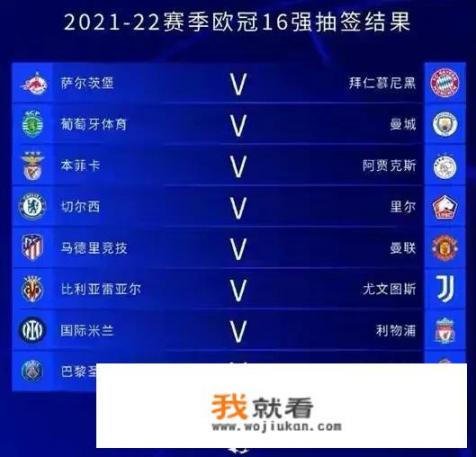 21—22赛季欧冠16强淘汰赛居然重新抽签，其真实原因是什么_2024欧冠小组抽签分档是什么意思