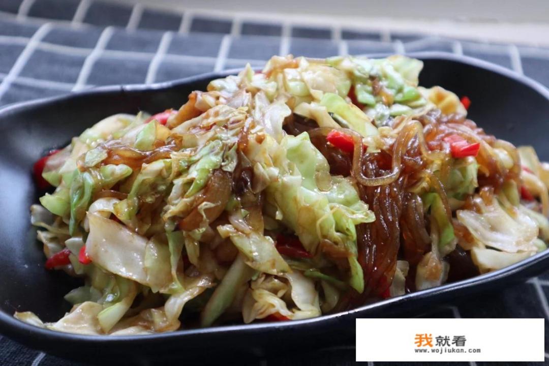 包菜粉条怎么做