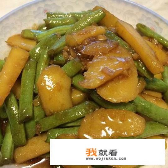 小碗菜土豆豆角怎么做