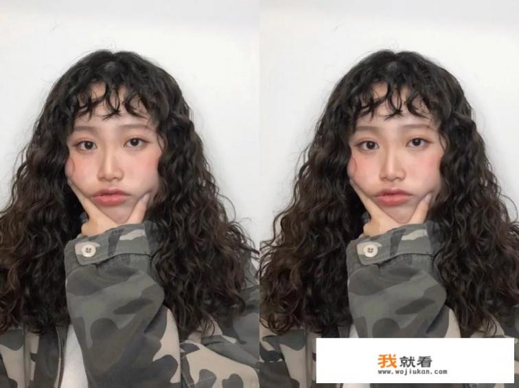 羊毛卷发型适合微胖的女生吗？