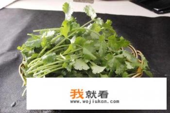香菜的营养价值与医疗作用