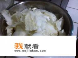 糖醋白菜片的做法？
