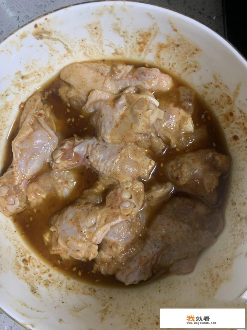 空气炸锅鸡腿肉做法？