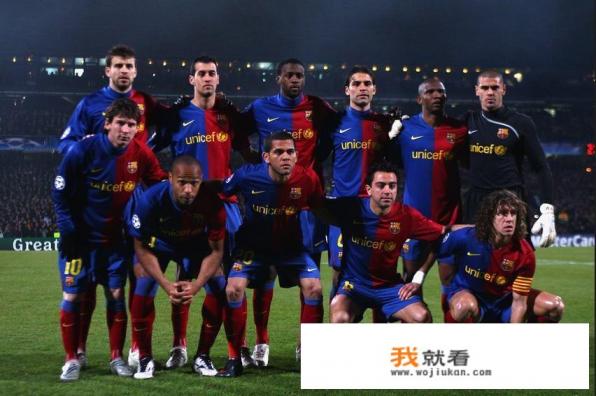 十年轮回，2009年欧冠十六强大战巴萨的里昂阵容还记得吗？