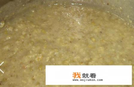 自制纯绿豆雪糕的做法？