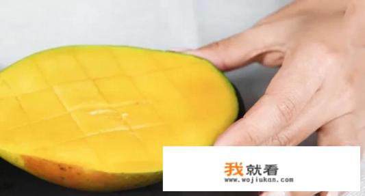 大青芒果怎么切？
