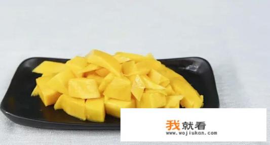 大青芒果怎么切？