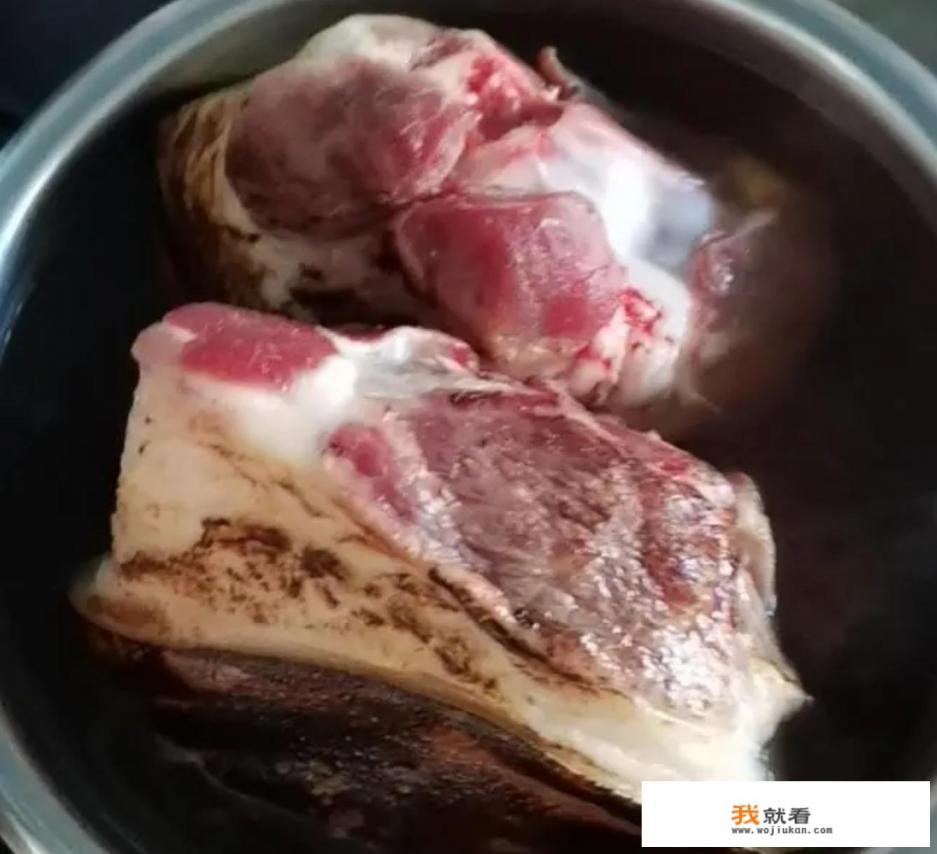 肘子块的家常做法？