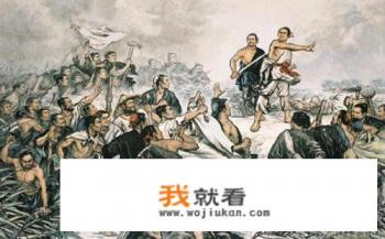 陈胜吴广，刘邦项羽在推翻秦朝的斗争各起什么作用？
