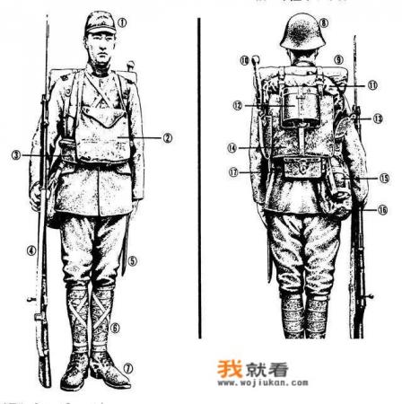 抗日战争时期日本陆军的单兵装备有哪些？