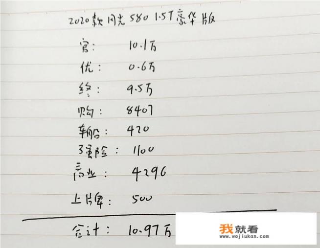东风风光s580七座参数是多少？