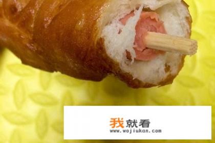 鸡腿豆沙面包做法？