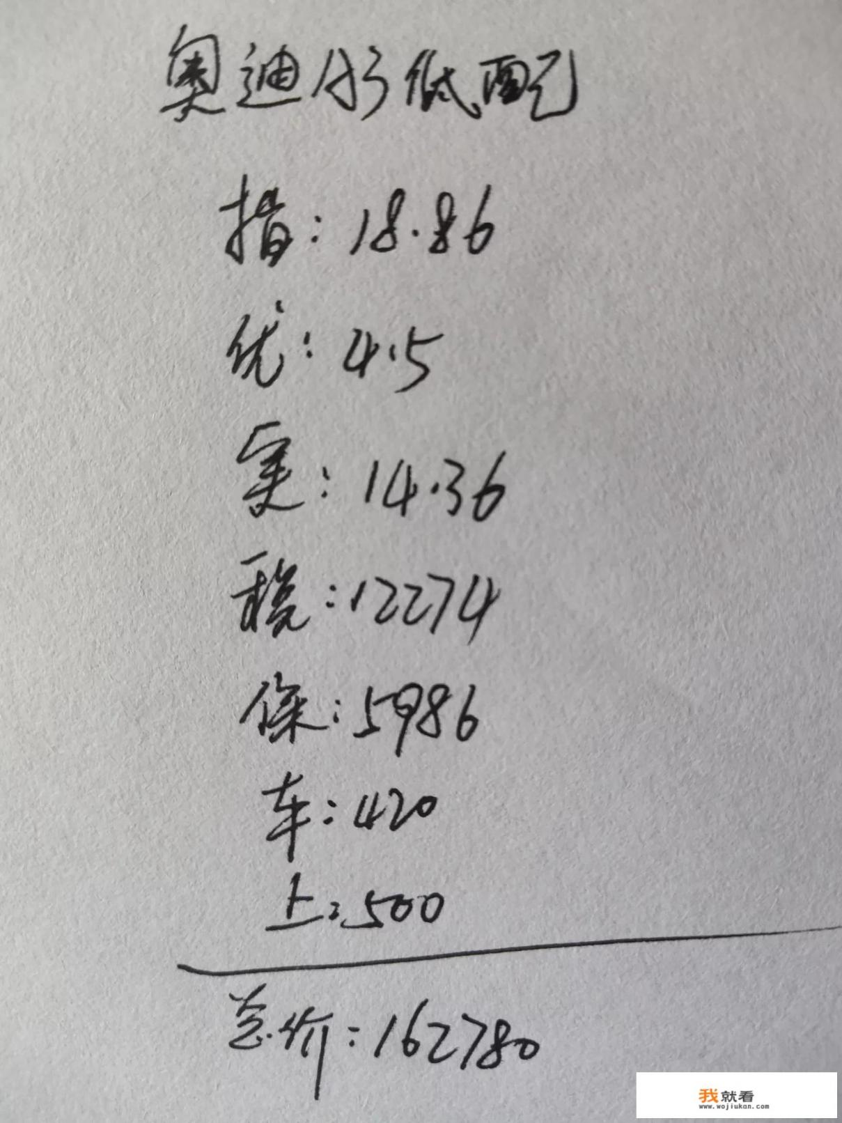 全新奥迪a3女士版配置？