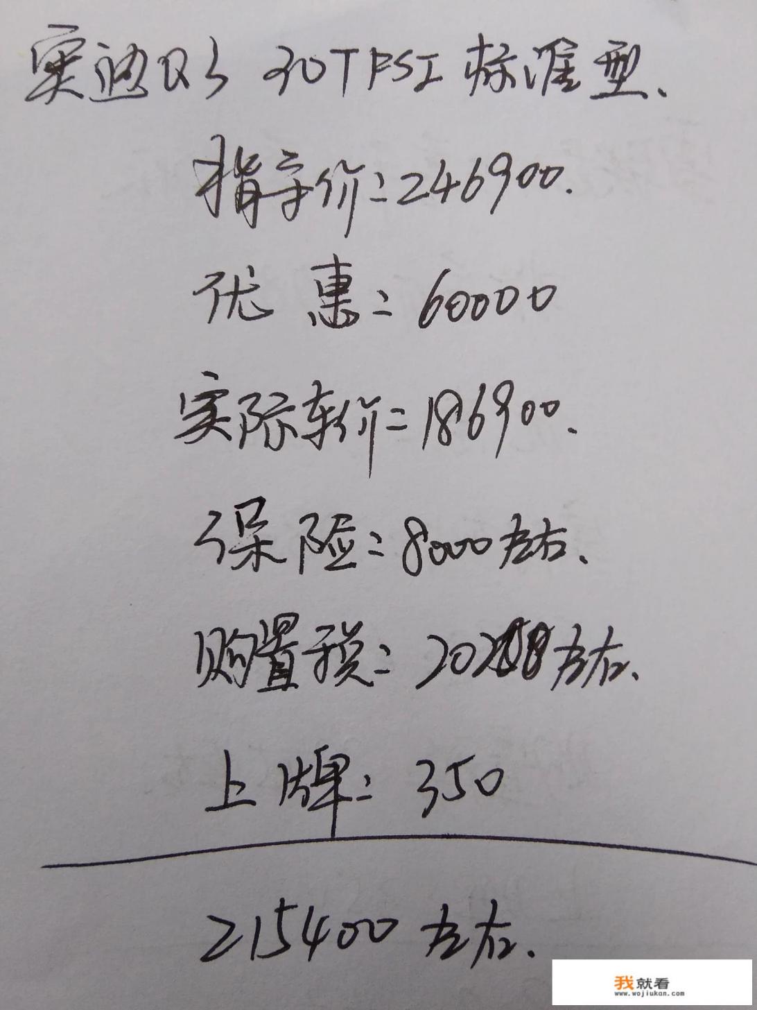 奥迪Q32023款目前最低落地价，？
