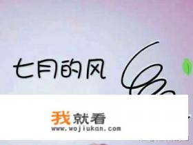 七月的风,八月的雨是什么歌？