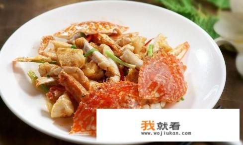 姜葱炒花蟹的做法有哪些？