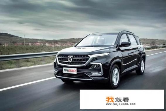 首付10万的suv排行榜？
