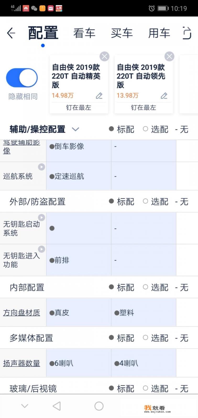 新款JEEP自由侠，全系1.3T动力/提供四驱，5款配置该如何选？