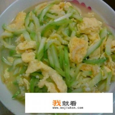 葫芦瓜炒蛋怎么做？
