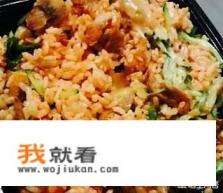 食堂烤肉拌饭做法？