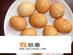 虎皮蛋的做法？