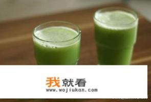 最刮油减肥的10种蔬菜水果汁？