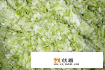 西葫芦饺子馅怎么调？