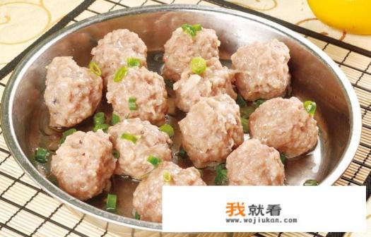 怎样做肉丸子才有弹性并结实？