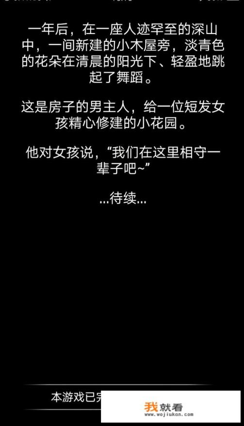 游戏《流浪日记》的大结局是什么？