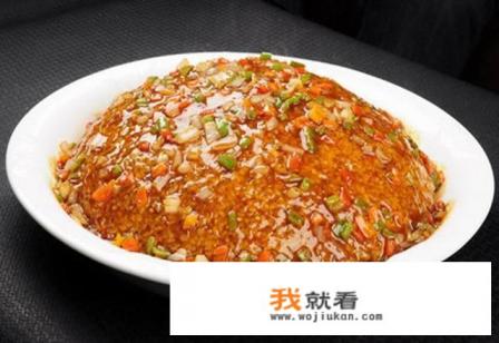 像锅一样的锅巴是怎么做的？