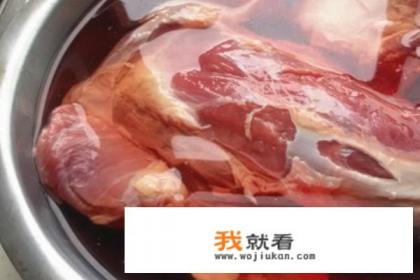 卤牛腱子肉的家常做法，怎么做好吃？