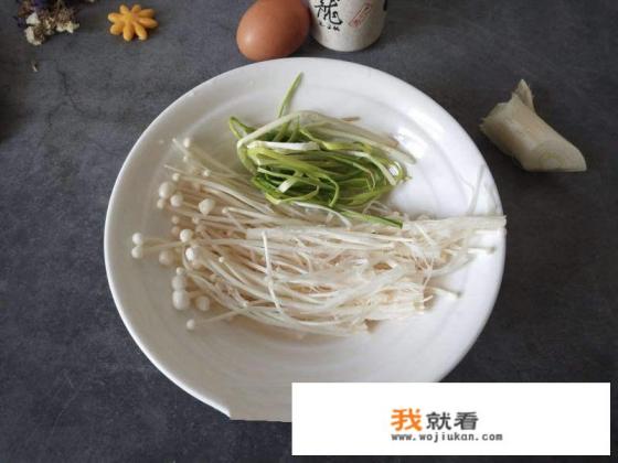 金针菇汤的做法？