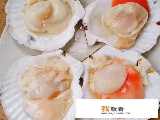 粉丝蒸扇贝是怎么做的？