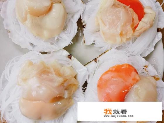 粉丝蒸扇贝是怎么做的？