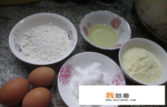 微波炉烤蛋糕的做法？