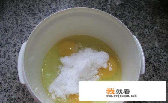 微波炉烤蛋糕的做法？